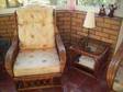 Cane Conservatory Furniture,  4 Cane Chairs with Cushion....