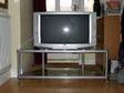 27" WIDE SCREEN TV and stand,  excellent working....