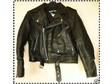 Retro Frank Thomas Leather Motorbike Jacket for Men Size....