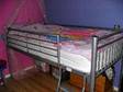 SINGLE BED METAL FRAME MID SLEEPER. in great condition....