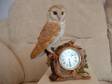 BARN OWL CLOCK from brooks and bentley,  handcrafted and....