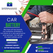 Battery ONLINE Car Battery Ajman